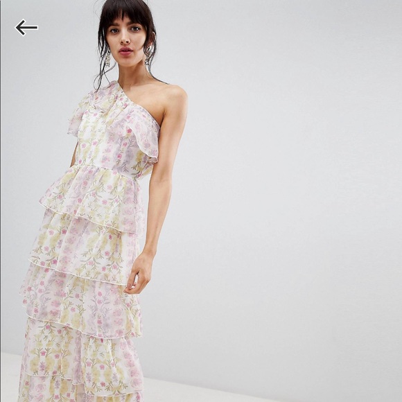 ASOS Dresses & Skirts - ASOS Tiered Floral Maxi Dress Excellent Condition